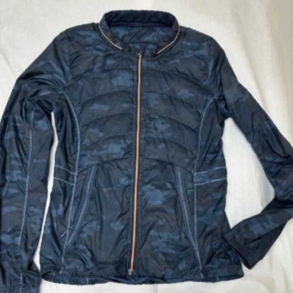 Lululemon Blue Camo Jacket 🦋 - Picture 1 of 7